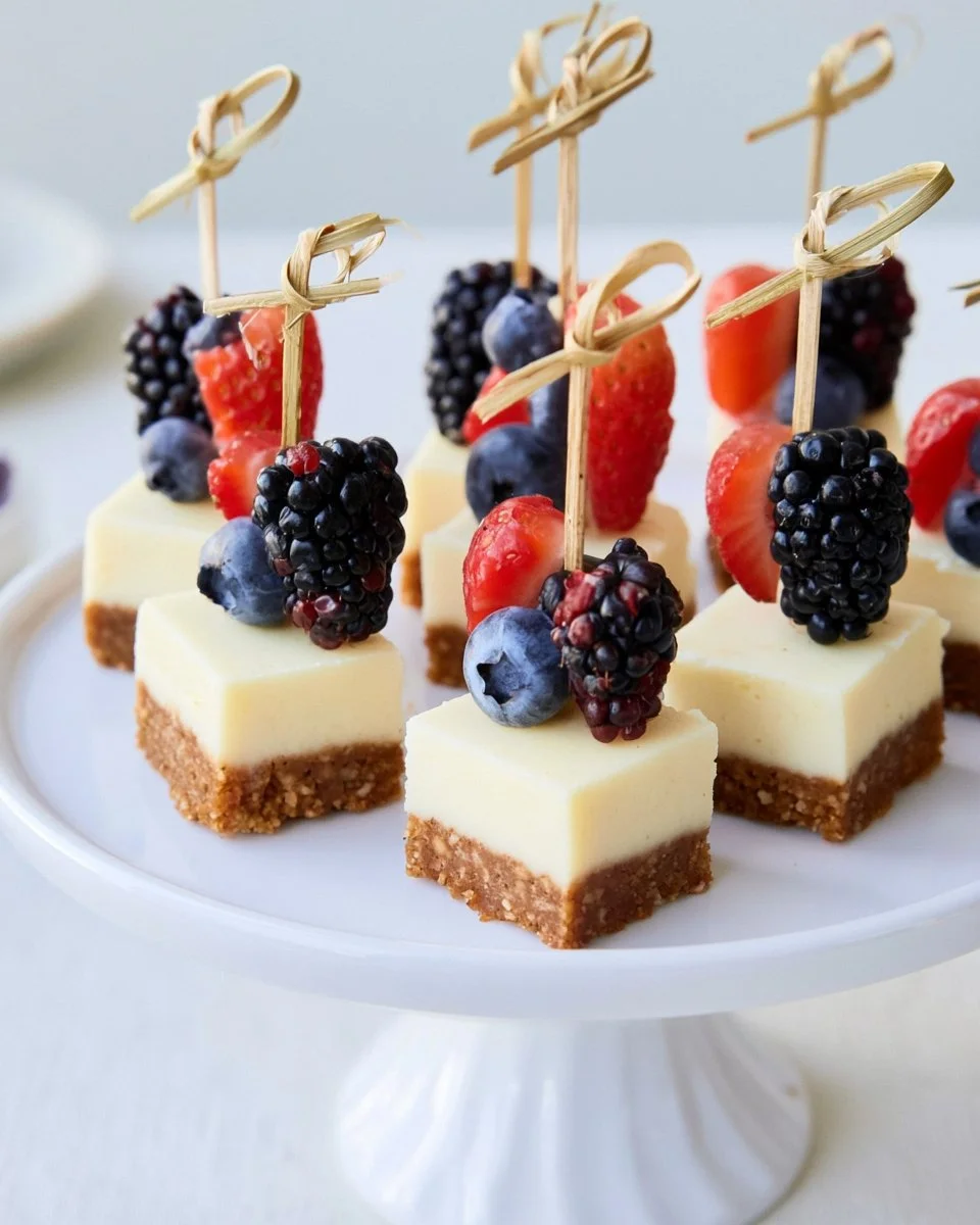 Cheesecake Skewers