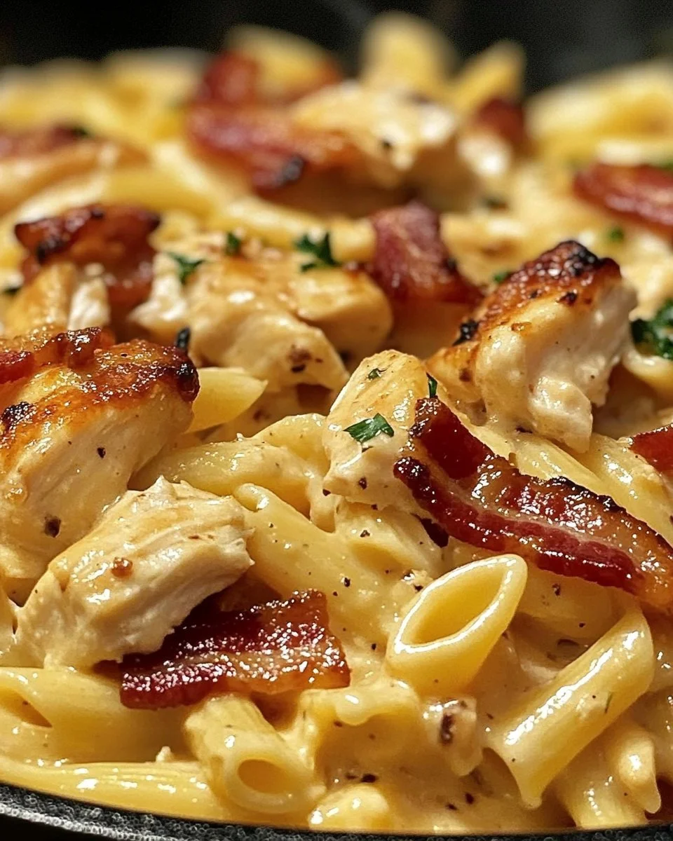 Chicken Bacon Ranch Pasta