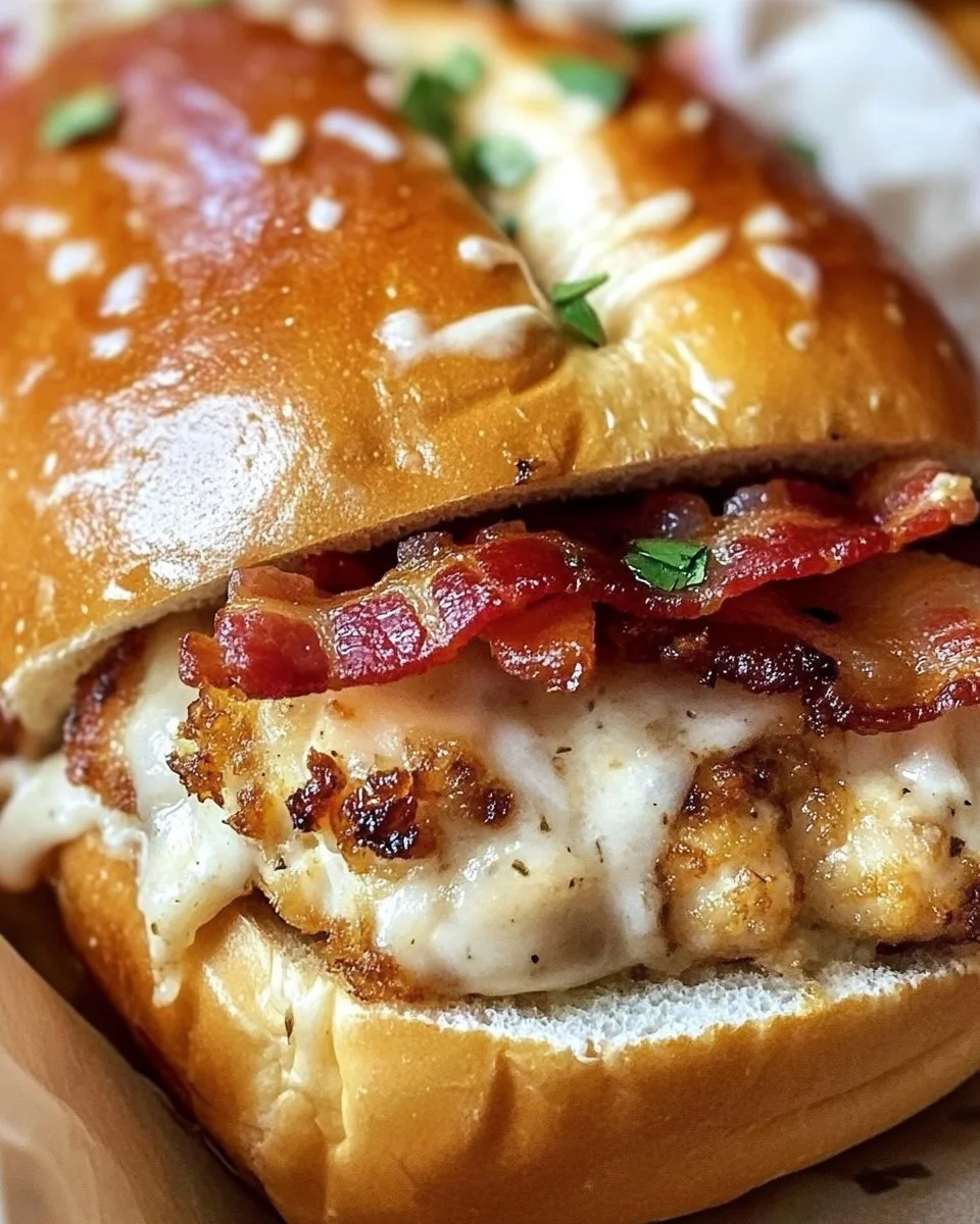 Chicken Bacon Ranch Sandwich