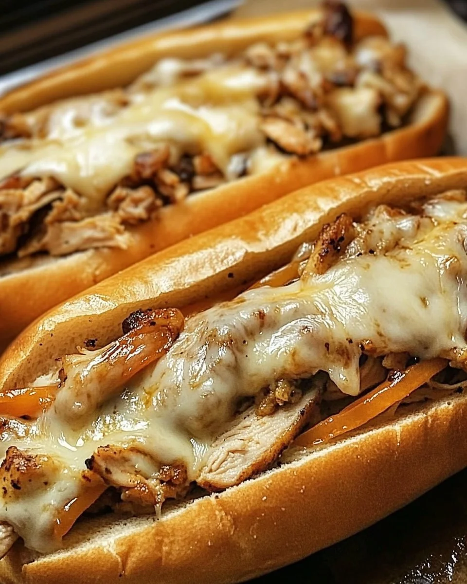 Chicken Philly Cheese Steaks
