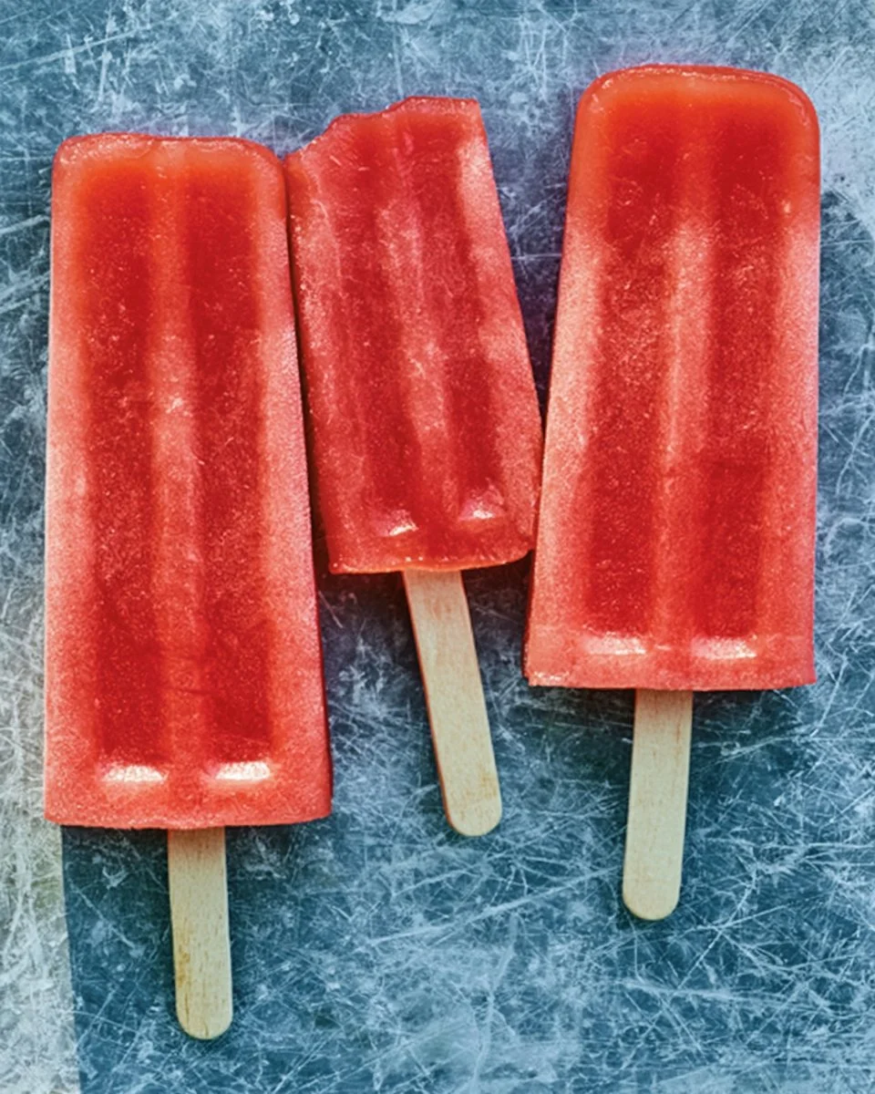 Easy Watermelon Popsicles