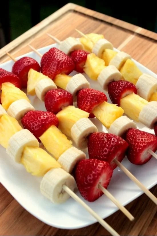 Grilled Fruit Kabobs