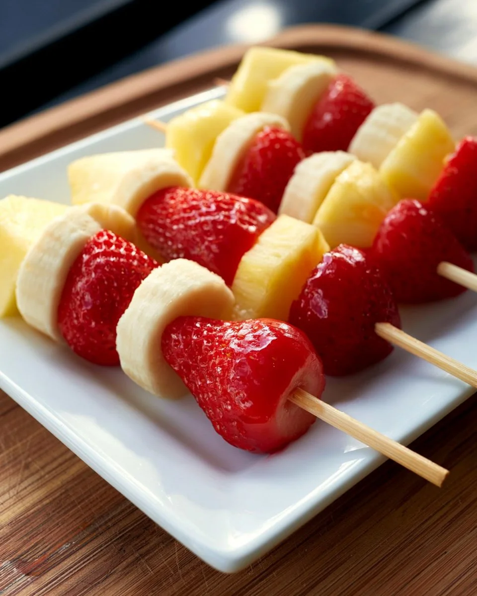 Grilled Fruit Kabobs