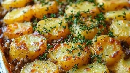 Hamburger Potato Casserole Recipe