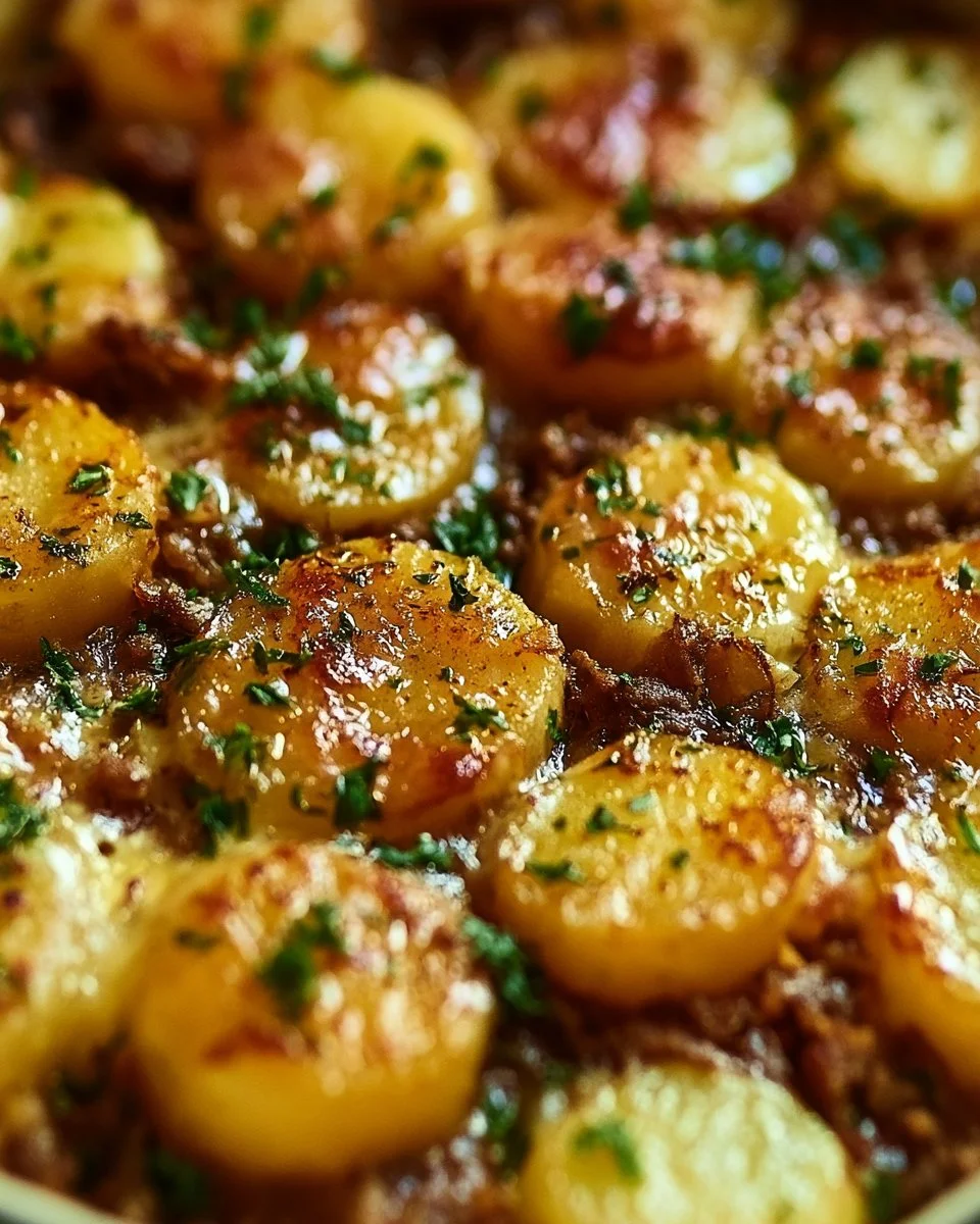 Hamburger Potato Casserole Recipe