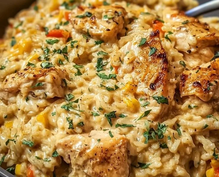 Instant Pot Creamy Chicken and Rice