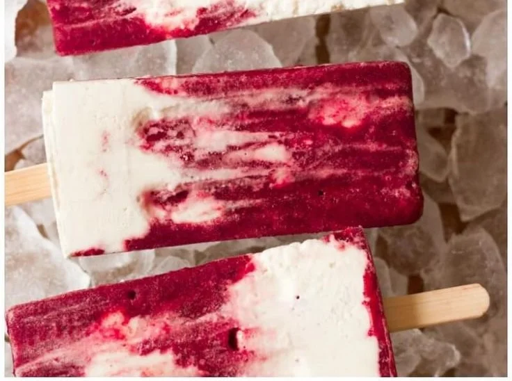 Old Fashioned Cherry Creamsicles