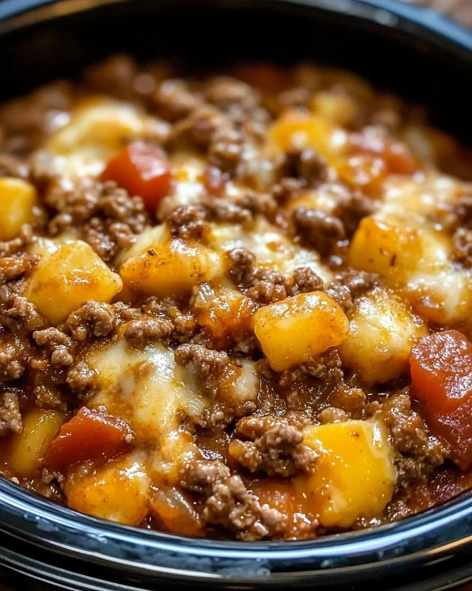 Slow Cooker Cowboy Casserole