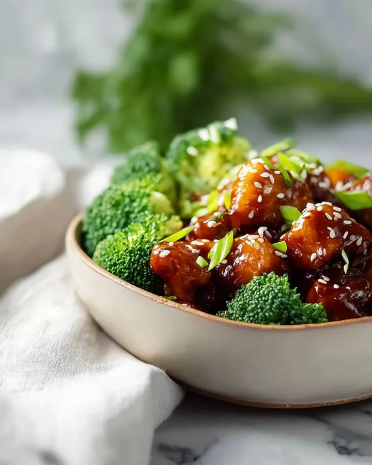 Sweet sheet pan pineapple chicken with broccoli dish