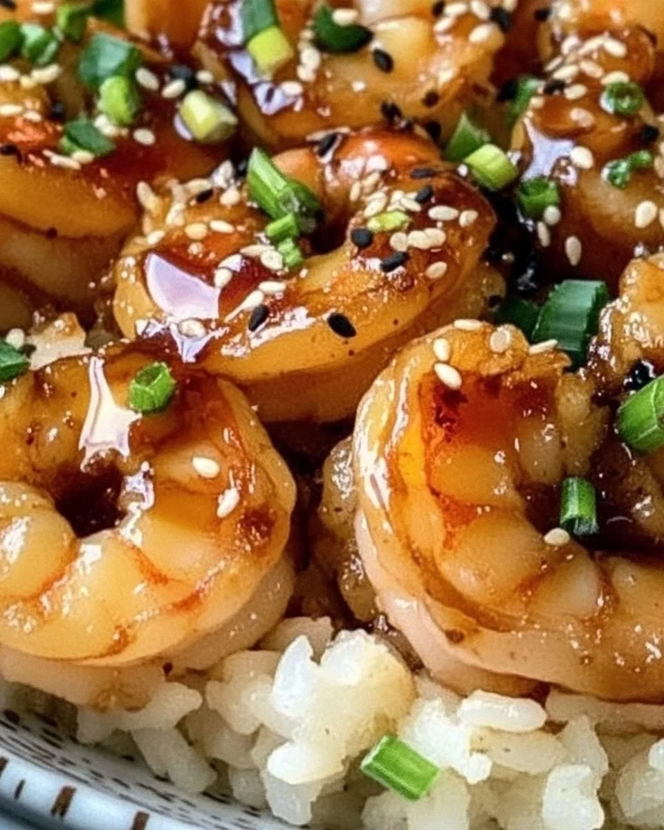 Teriyaki Shrimp Rice Bowls