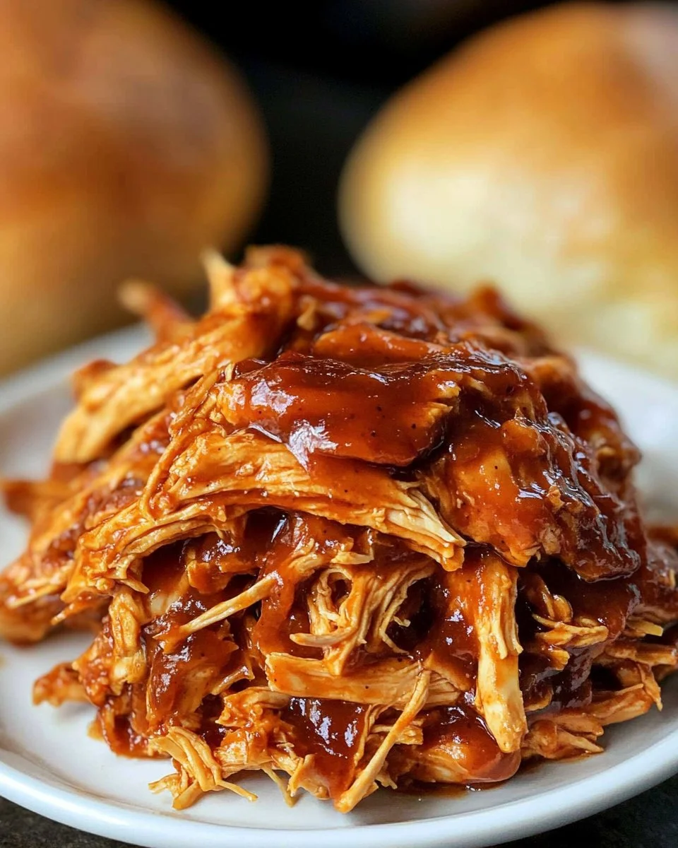 The Best Crockpot BBQ Chicken (Easy Pulled Chicken)