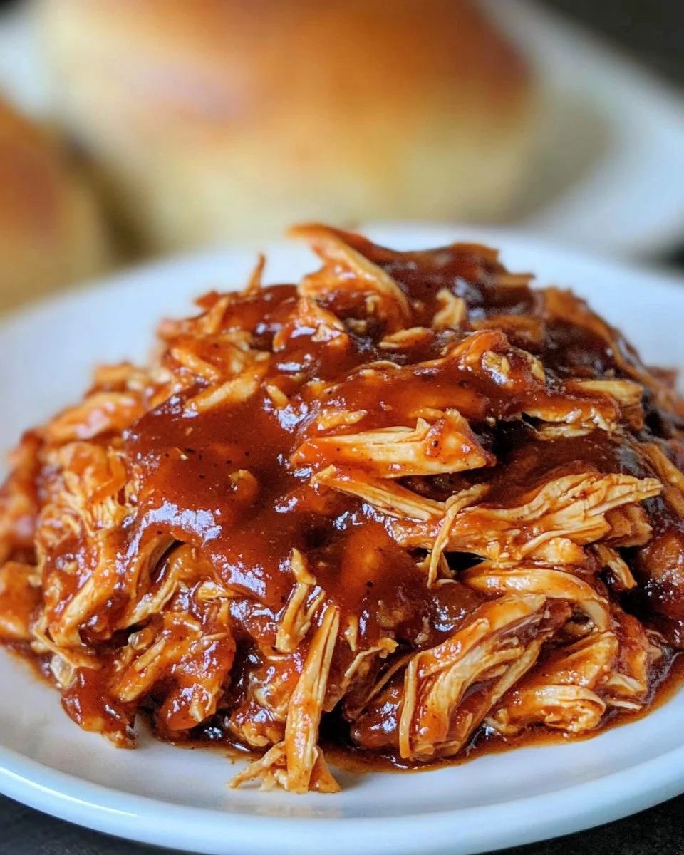 The Best Crockpot BBQ Chicken (Easy Pulled Chicken)