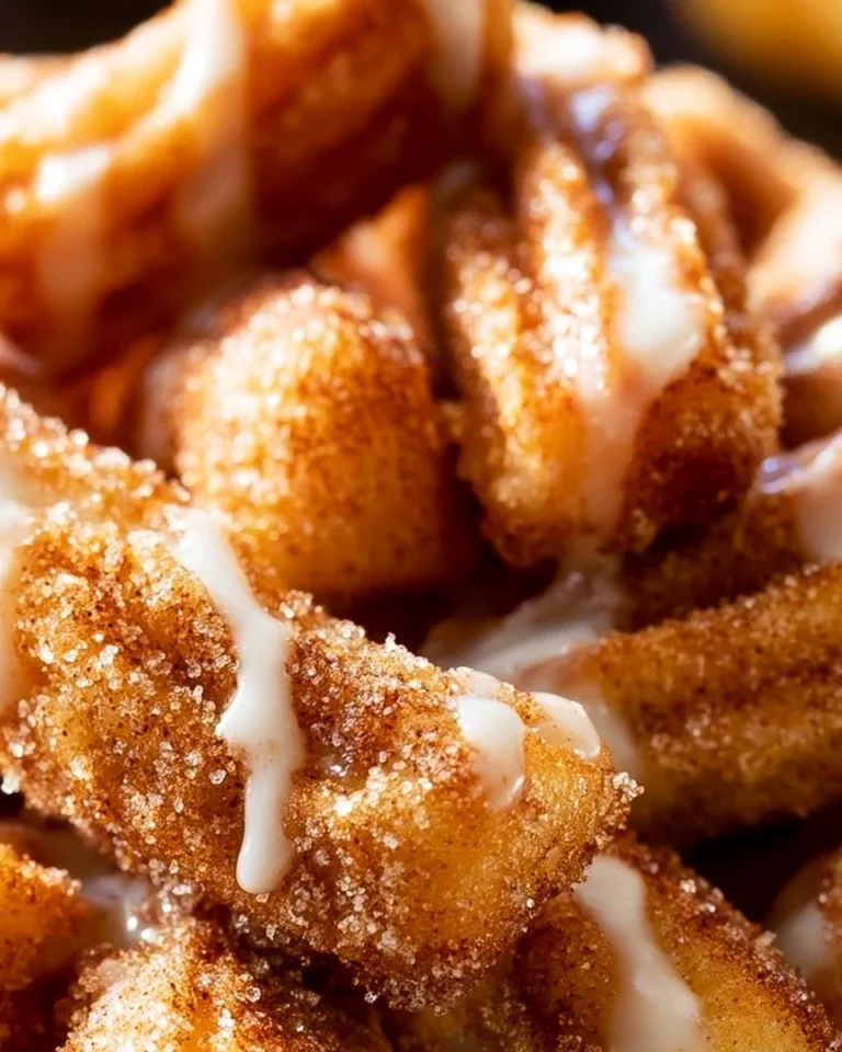 Delicious air fryer apple fries served in a bowl