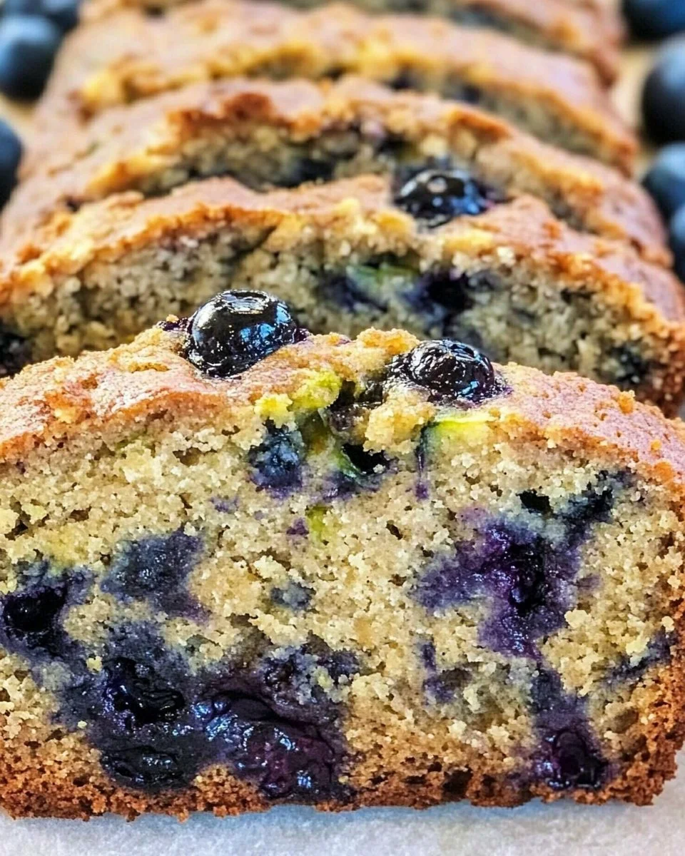 Blueberry Zucchini Bread