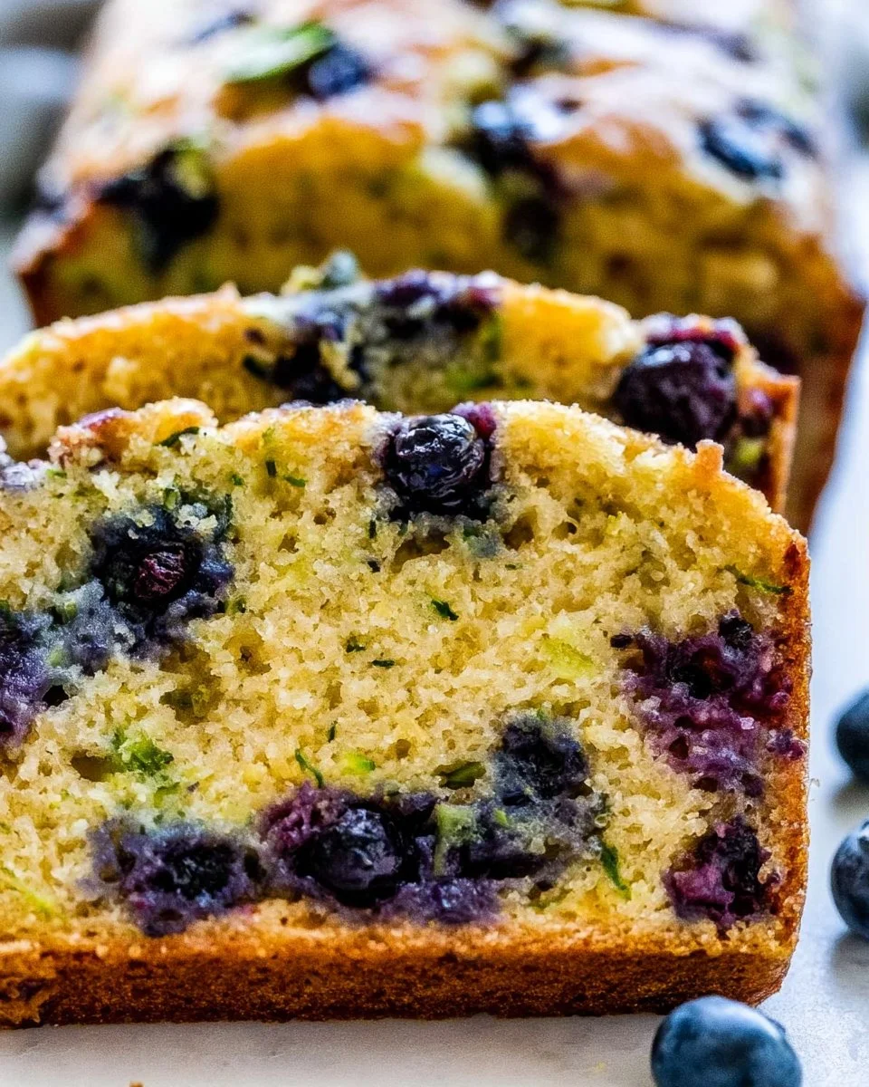 Blueberry Zucchini Bread