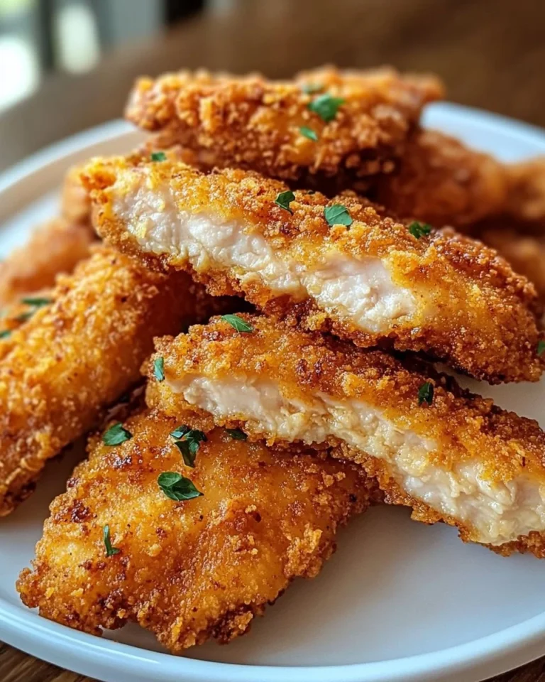 Delicious Crack Chicken Tenders served with dipping sauce