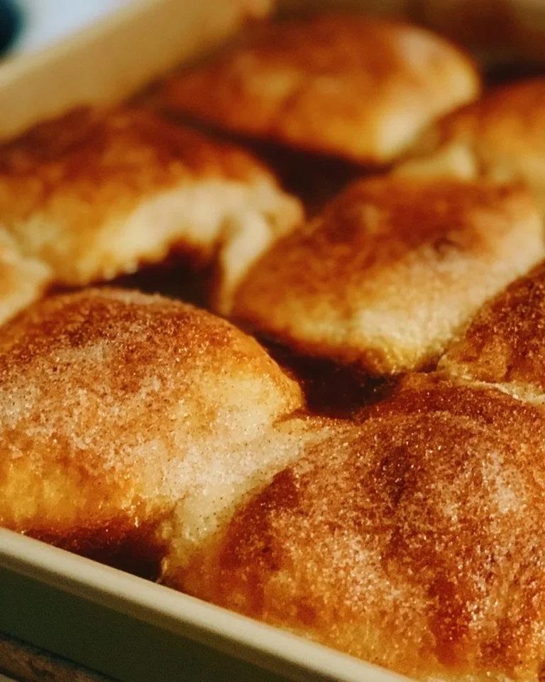 Easiest apple dumplings recipe with warm baked apples and pastry