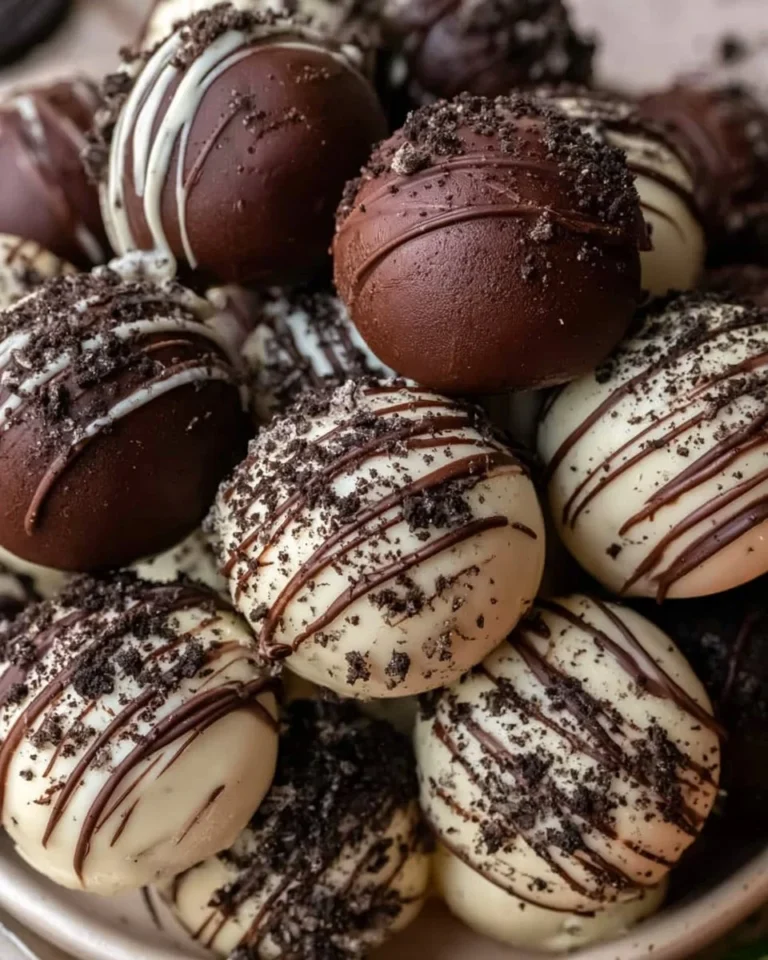 Delicious Oreo Balls – No-bake dessert balls made with Oreo cookies and cream cheese