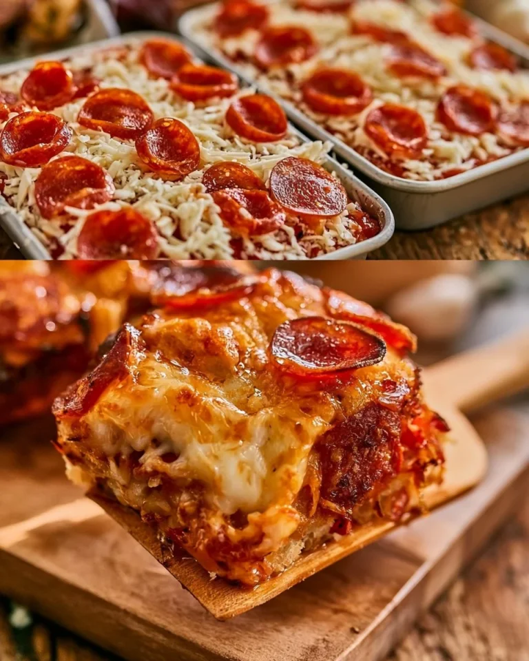 Delicious focaccia-style sourdough pizza made with sourdough discard