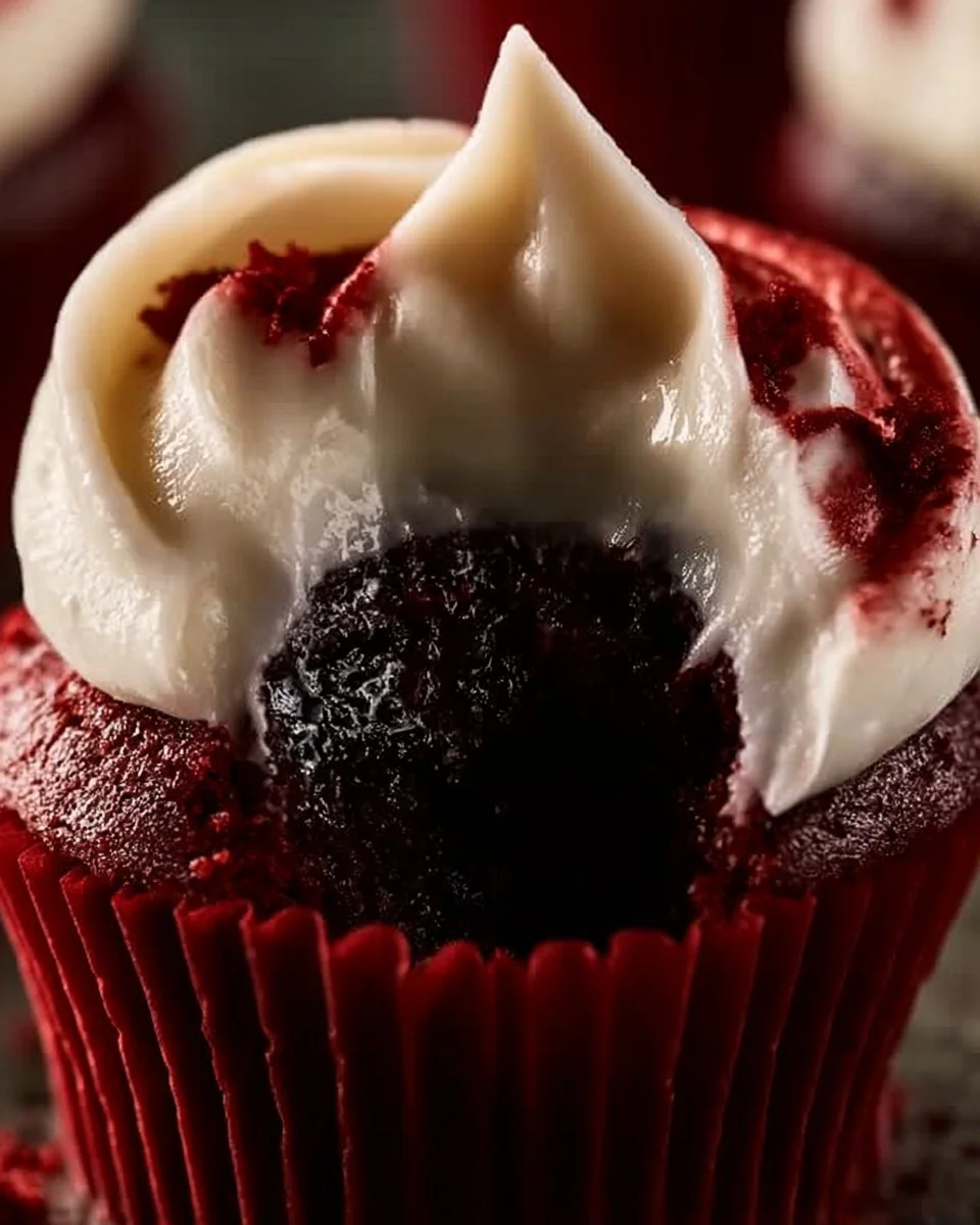 Delicious Halloween Vampire Bite Cupcakes to Amaze Your Guests