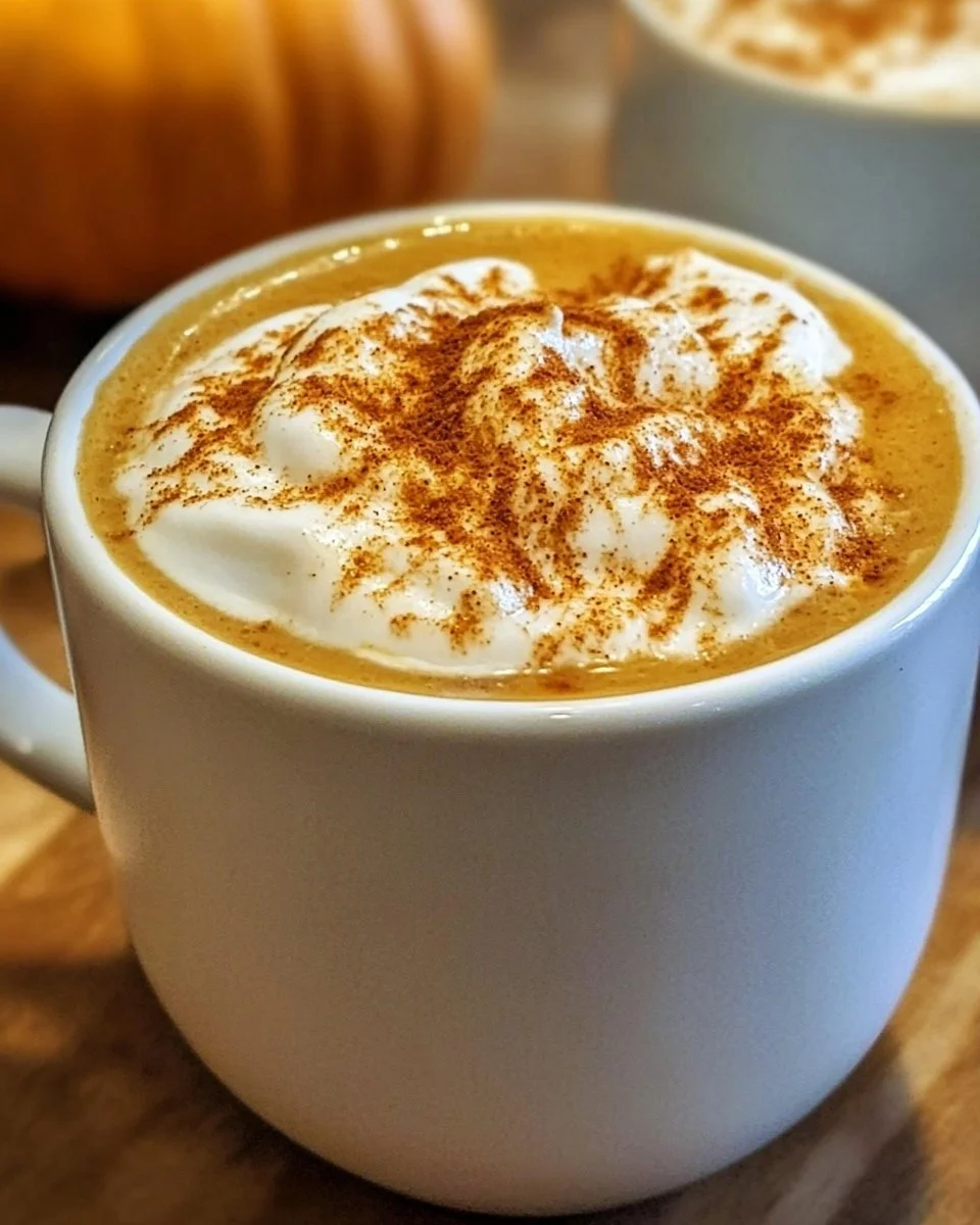 Homemade Pumpkin Spice Latte