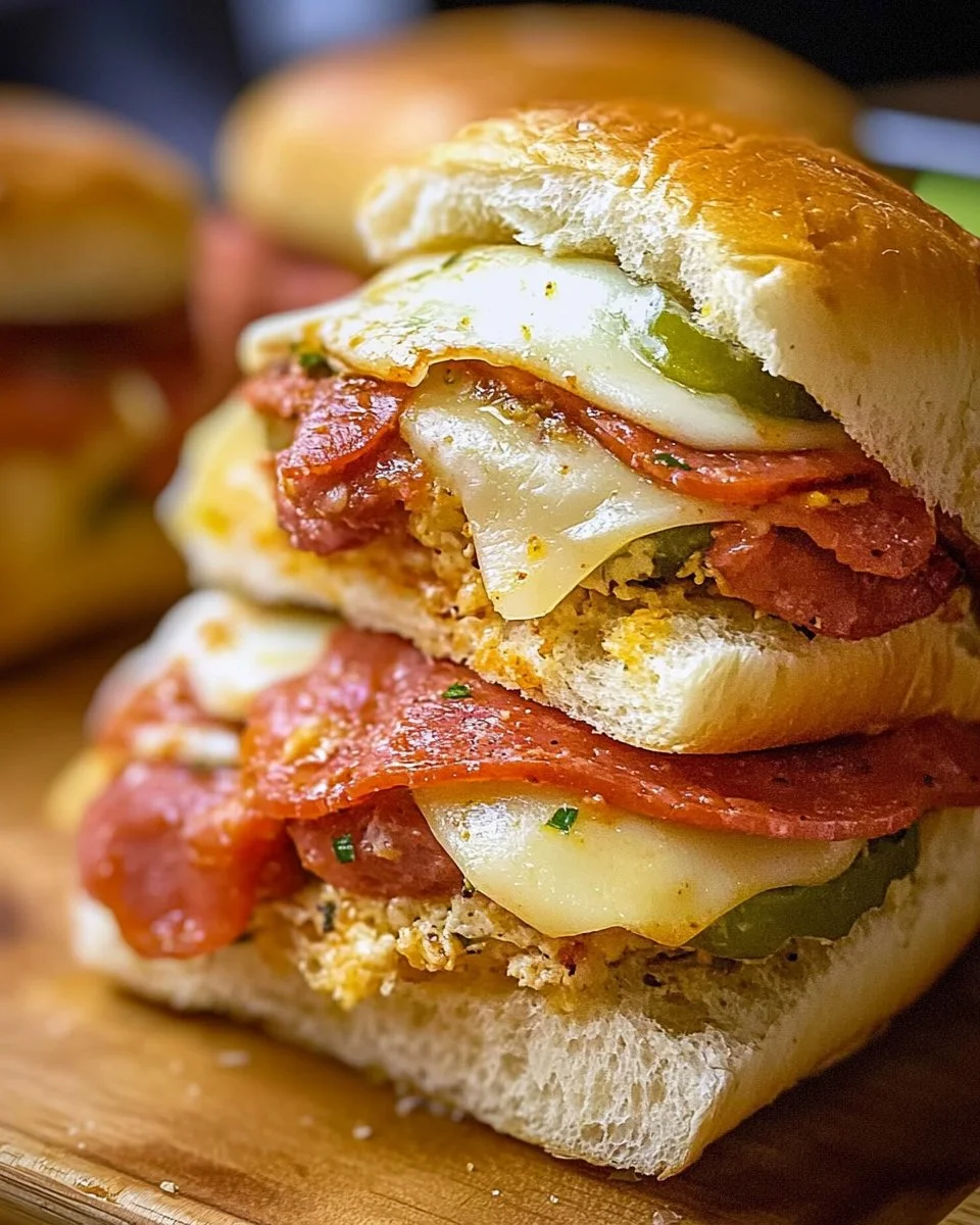 Hot Italian Sub Sliders