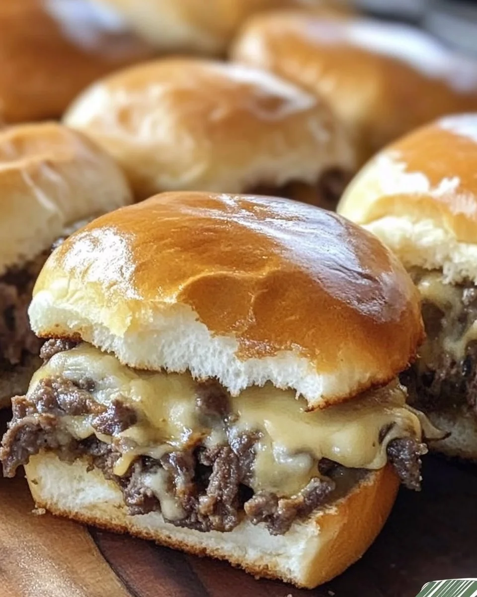 Philly Cheesesteak Sliders