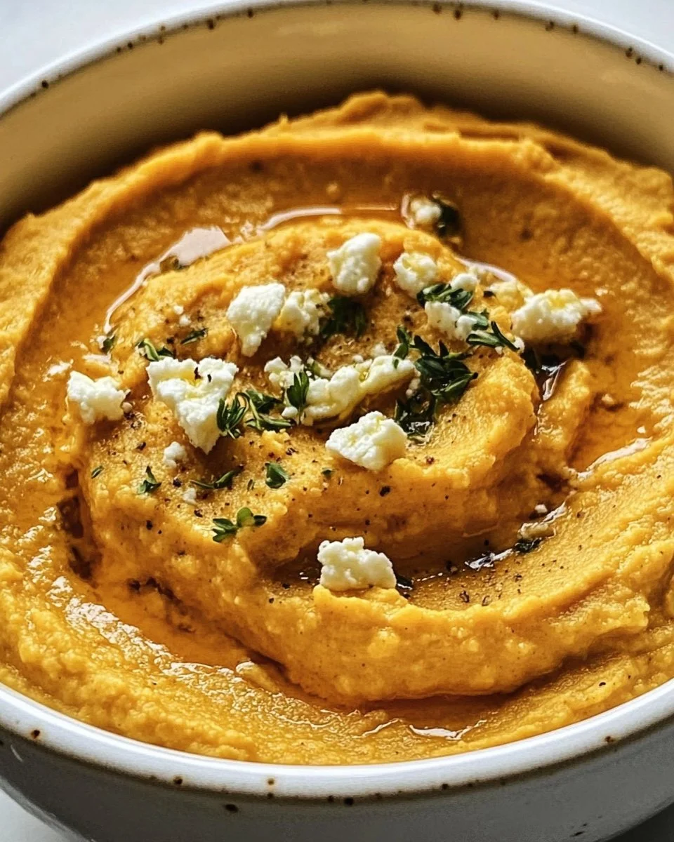 Pumpkin Whipped Feta Dip