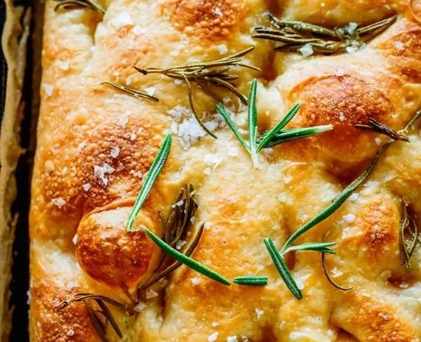Same Day Sourdough Focaccia Bread