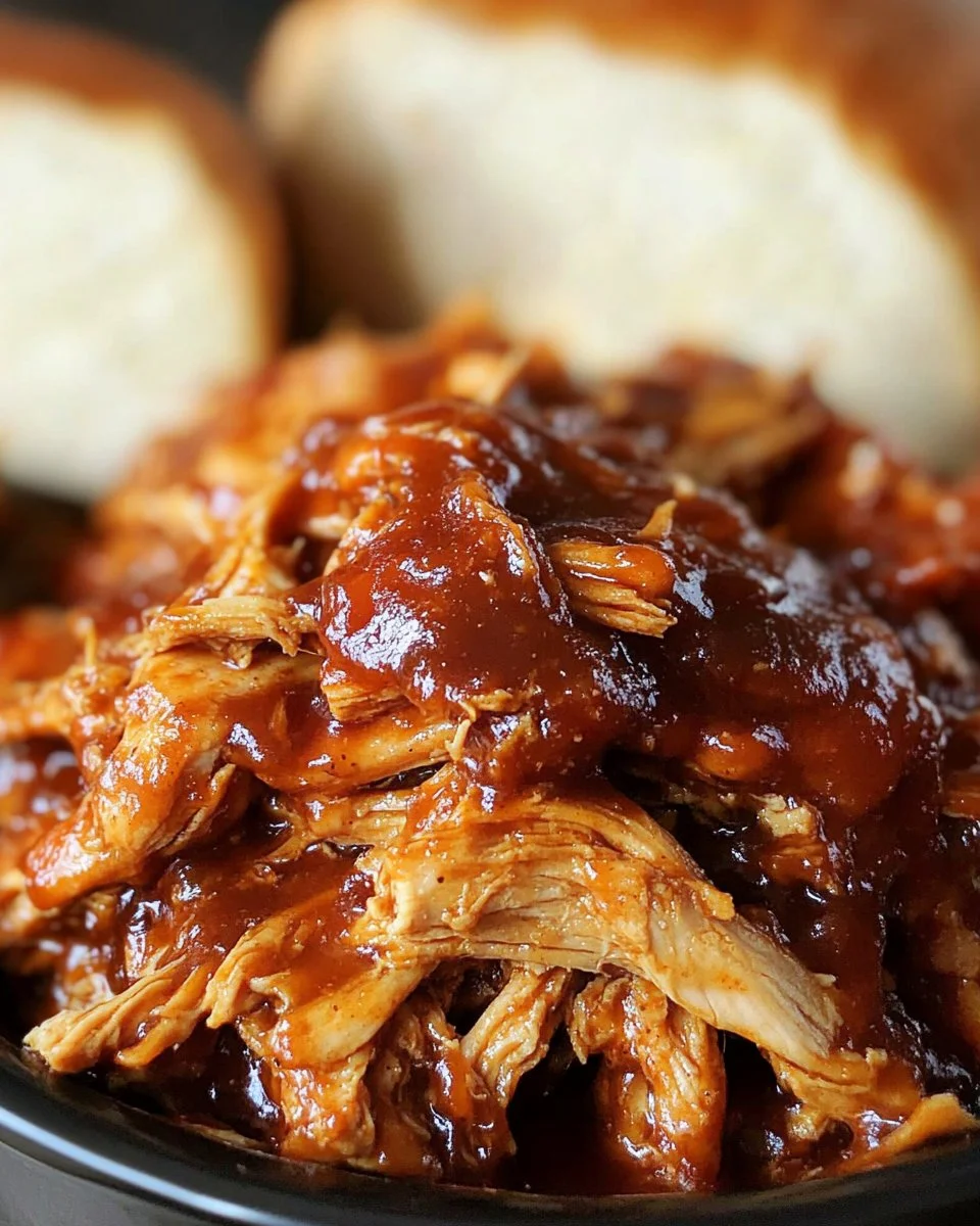 The Best Crockpot BBQ Chicken (Easy Pulled Chicken)